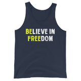 Believe in Freedom Premium Tank Top - Libertarian Country