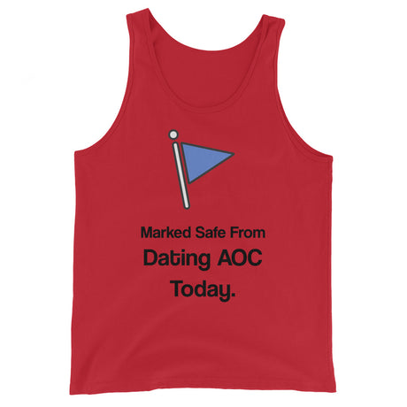 Marked Safe From Dating AOC Today Premium Tank Top - Libertarian Country