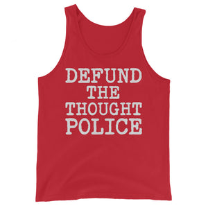 Defund The Thought Police Premium Tank Top - Libertarian Country