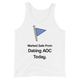 Marked Safe From Dating AOC Today Premium Tank Top - Libertarian Country