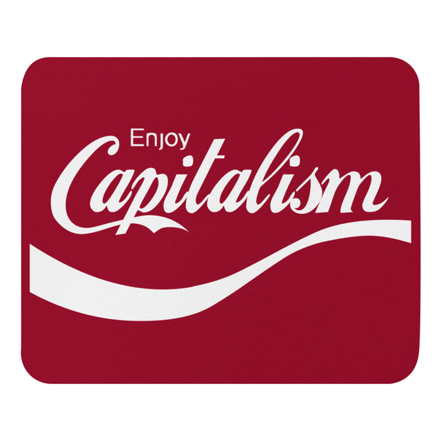 Enjoy Capitalism Mouse Pad - Libertarian Country