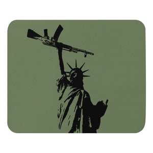 Statue of Liberty AK 47 Mouse Pad - Libertarian Country