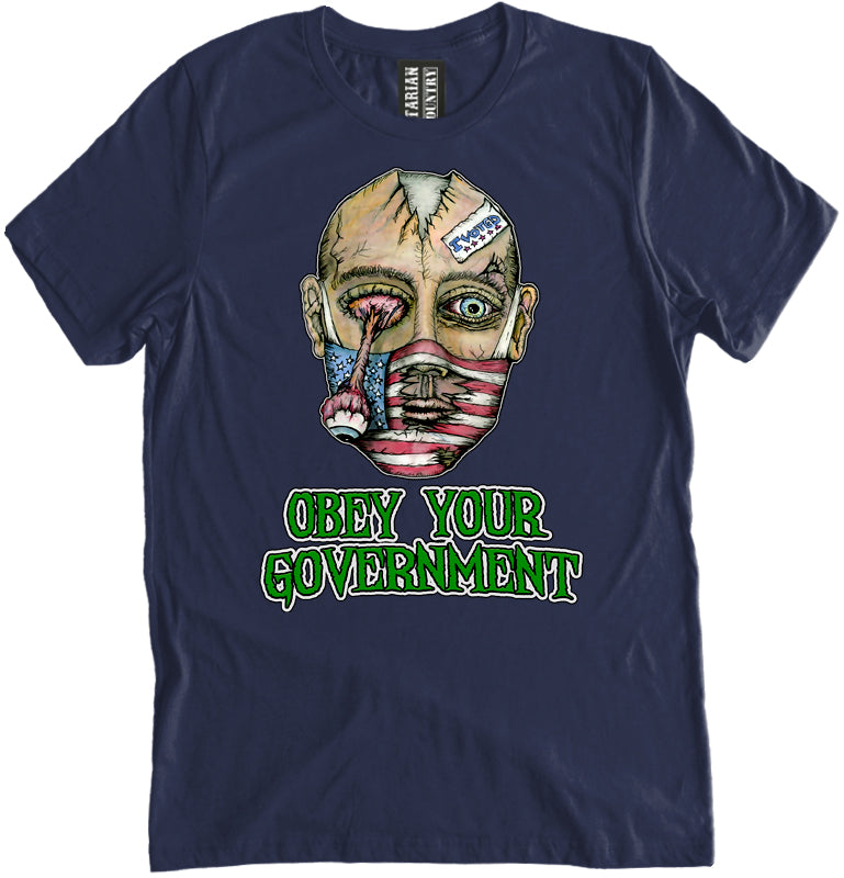 Obey Your Government Zombie Voter Shirt