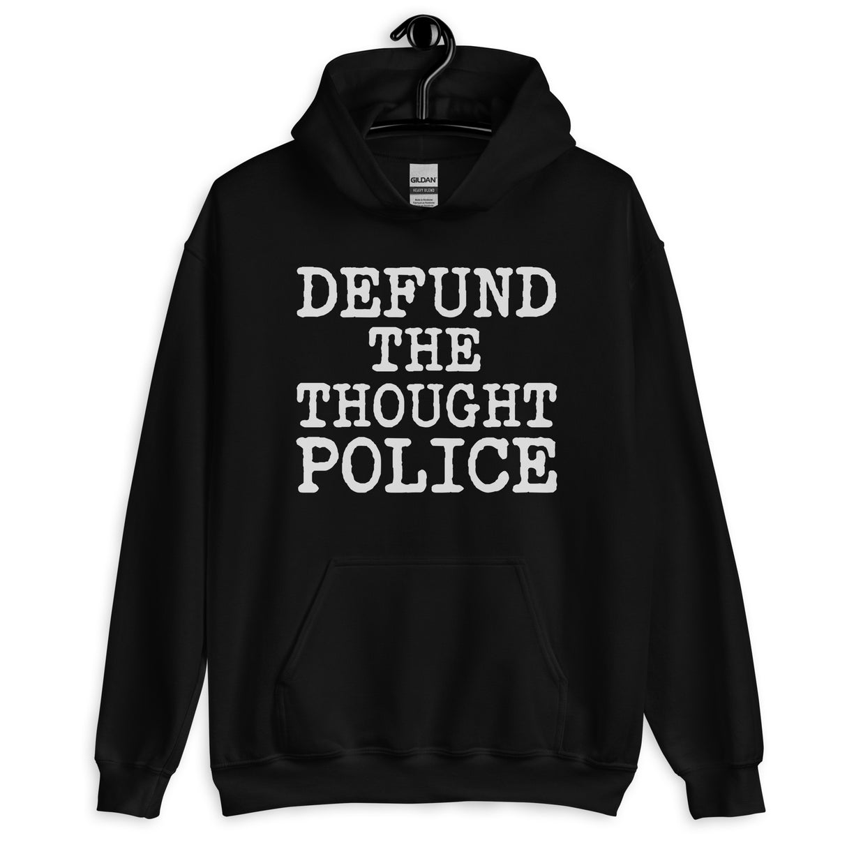 Defund The Thought Police Hoodie by Libertarian Country