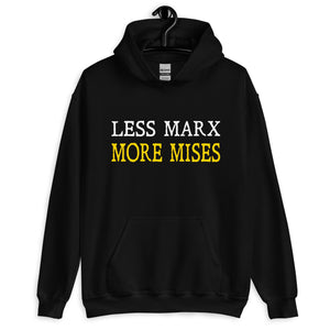 Less Marx More Mises Hoodie