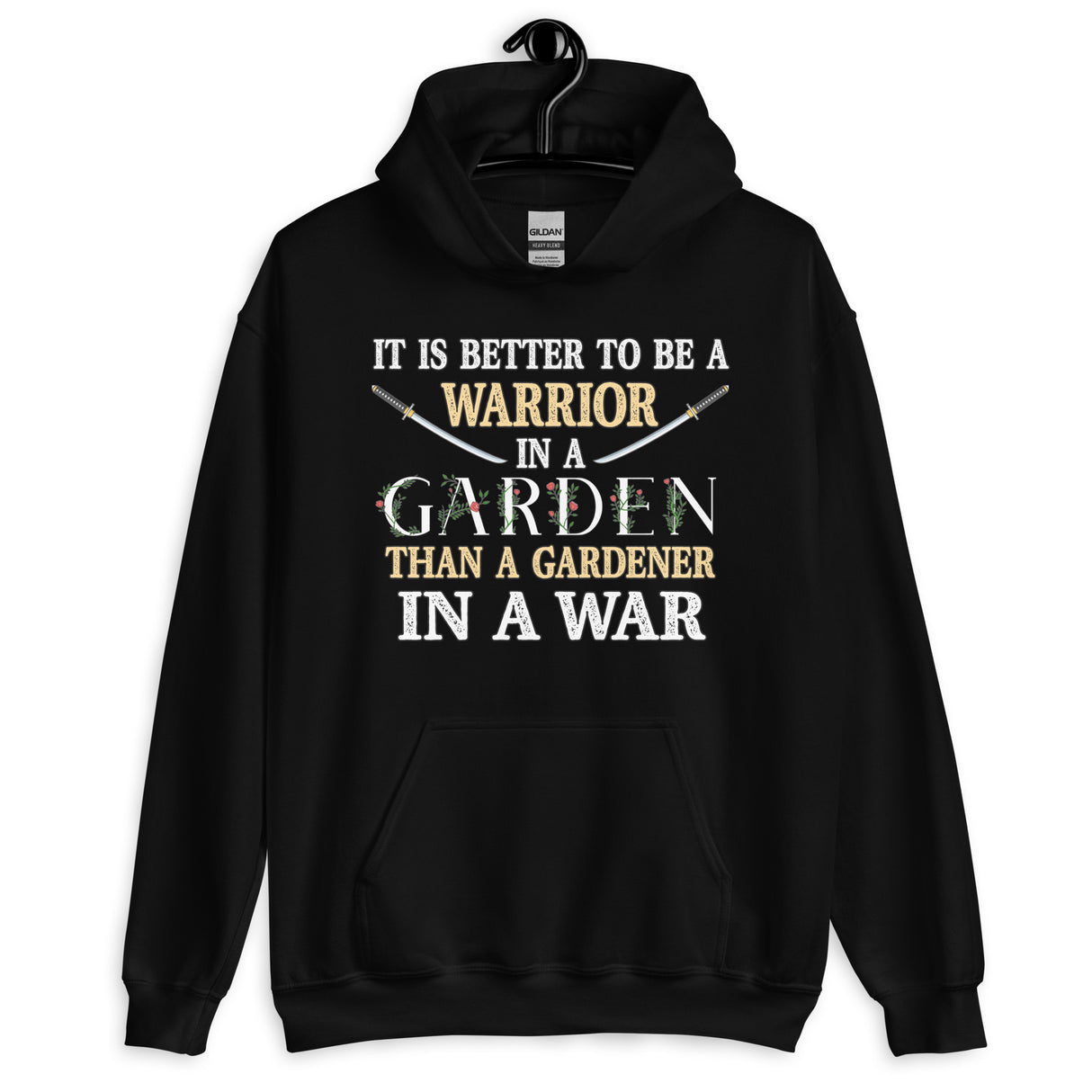Warrior in a Garden Hoodie