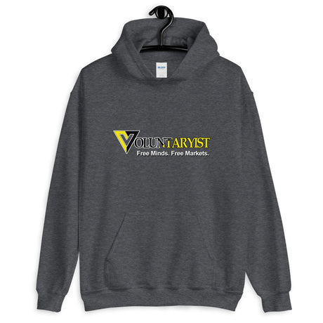 Voluntaryist Free Minds Free Markets Hoodie - Libertarian Country