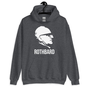 Murray Rothbard Hoodie by Libertarian Country