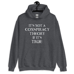 It's Not a Conspiracy Theory If It's True Hoodie - Libertarian Country