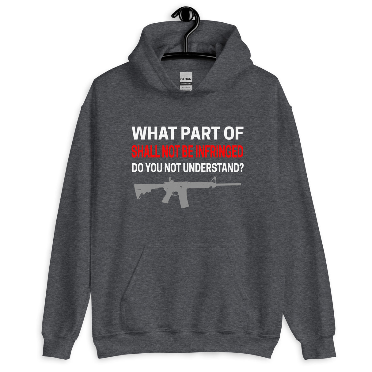Shall Not Be Infringed Hoodie - Libertarian Country