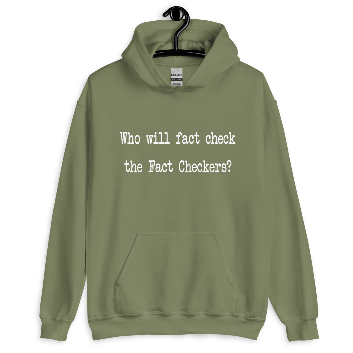 Who Will Fact Check The Fact Checkers Hoodie - Libertarian Country