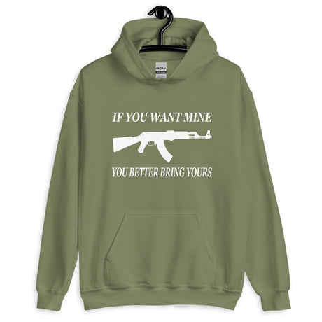 Better Bring Yours Hoodie - Libertarian Country