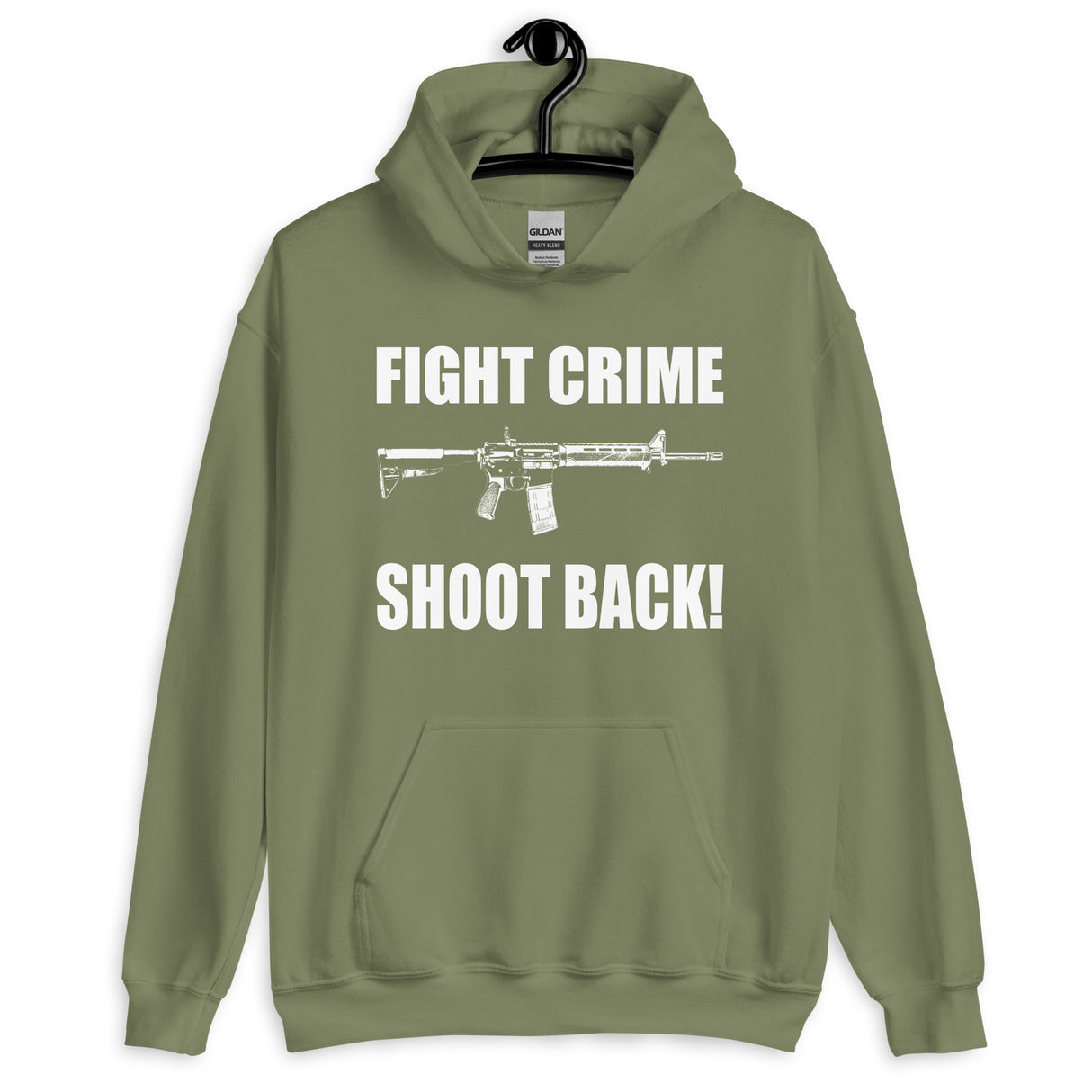 Fight Crime Shoot Back Hoodie - Libertarian Country