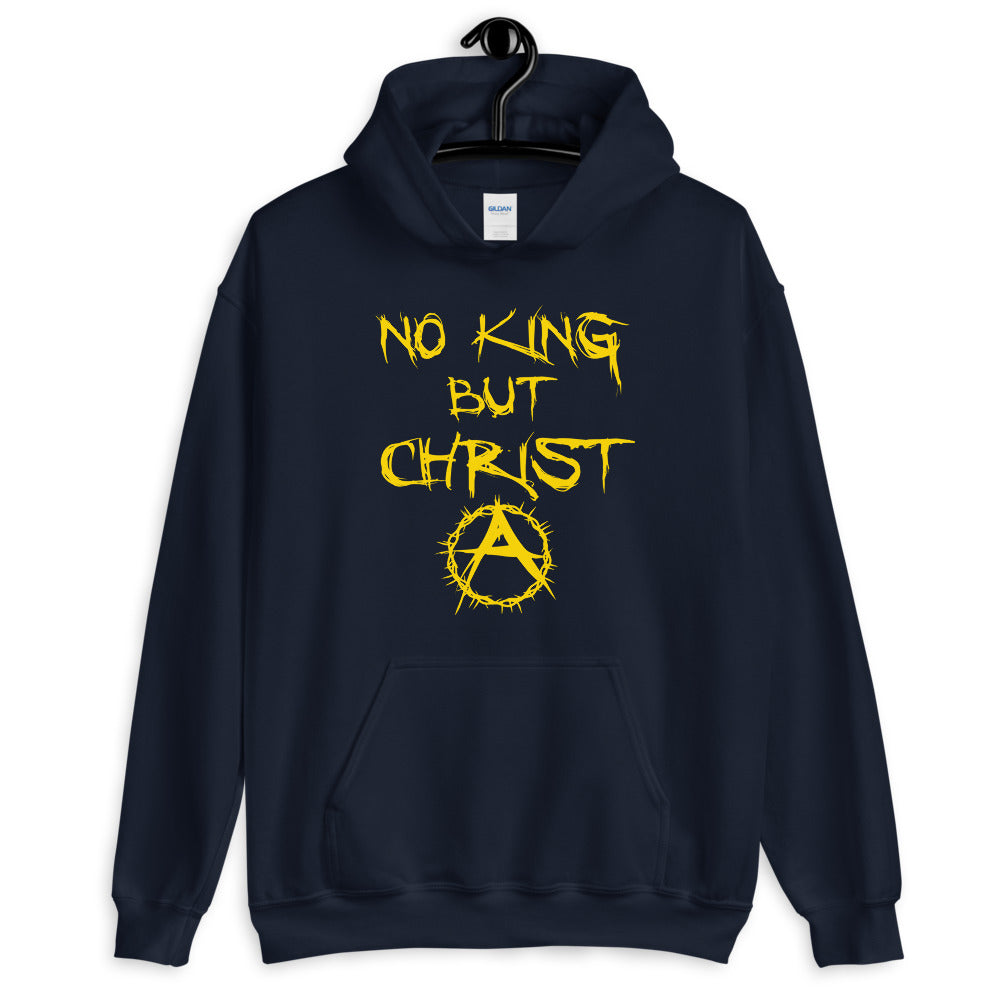 No King But Christ Hoodie - Libertarian Country