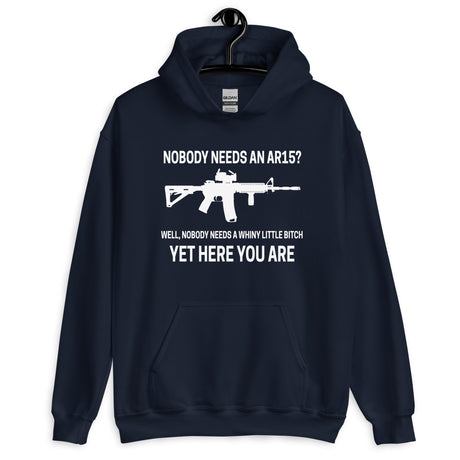 Nobody Needs an AR-15 Hoodie - Libertarian Country