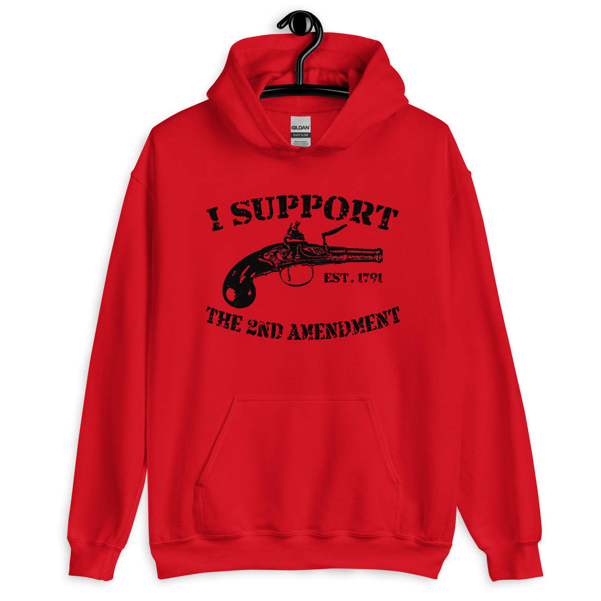 I Support The Second Amendment Hoodie - Libertarian Country