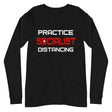 Practice Socialist Distancing Premium Long Sleeve Shirt