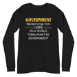 Government Promising Hope Premium Long Sleeve Shirt - Libertarian Country