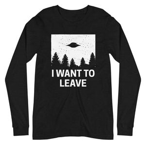 I Want To Leave Premium Long Sleeve Shirt