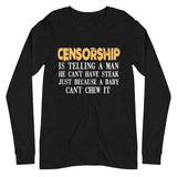 Censorship Steak Premium Long Sleeve Shirt