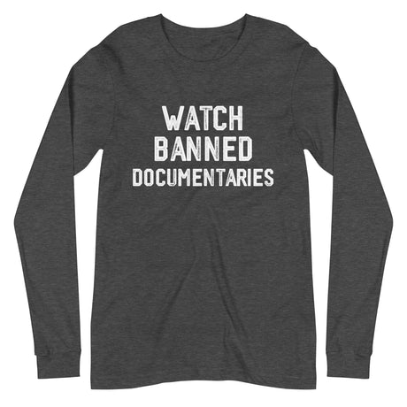 Watch Banned Documentaries Premium Long Sleeve Shirt - Libertarian Country