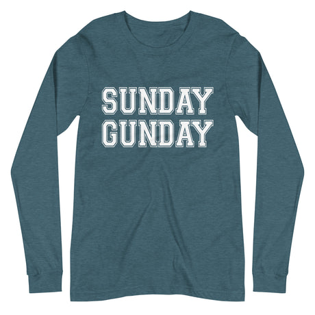 Sunday Gunday Long Sleeve Shirt - Libertarian Country