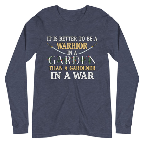 Warrior in a Garden Premium Long Sleeve Shirt - Libertarian Country