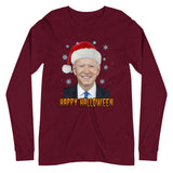Joe Biden Happy Halloween Premium Long Sleeve Shirt - Libertarian Country