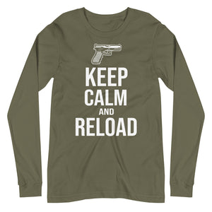 Keep Calm and Reload Long Sleeve Shirt - Libertarian Country