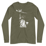 Statue of Liberty AR-15 Long Sleeve Shirt - Libertarian Country