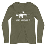 Come and Take it Long Sleeve Shirt - Libertarian Country