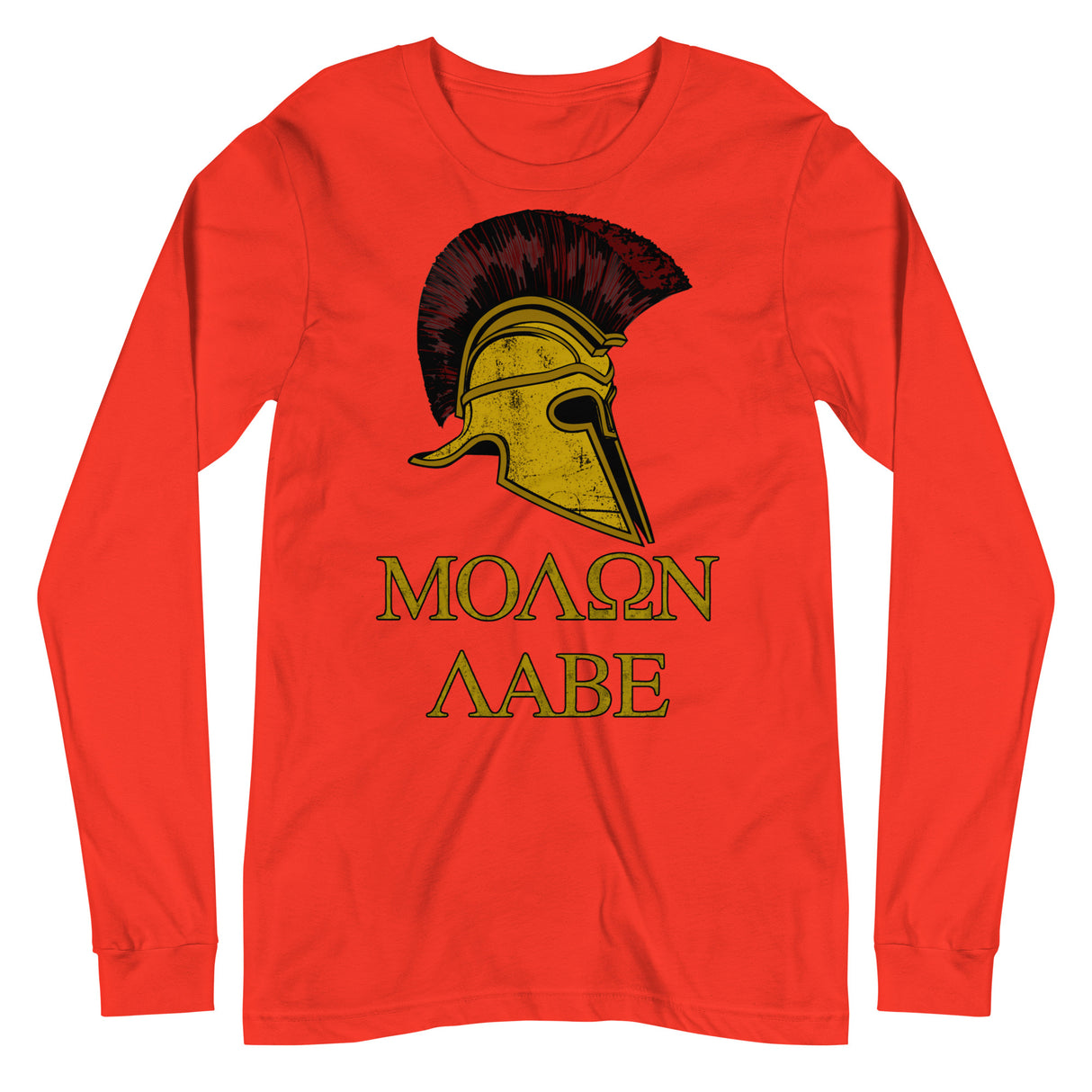 Molon Labe Traditional Premium Long Sleeve Shirt - Libertarian Country