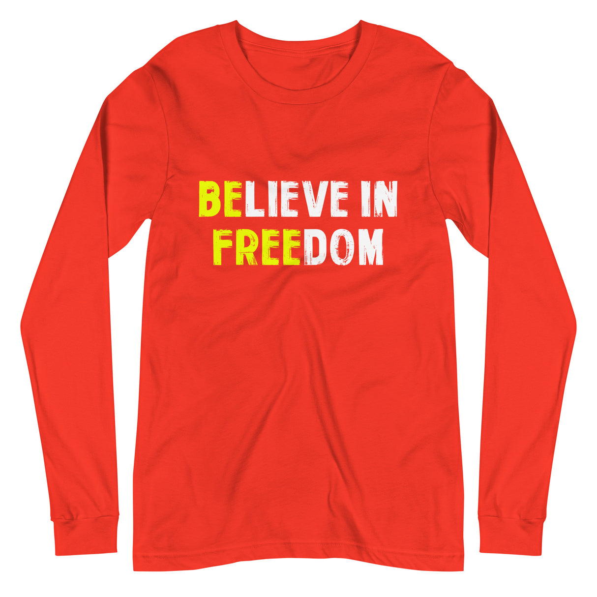 Believe in Freedom Premium Long Sleeve Shirt - Libertarian Country