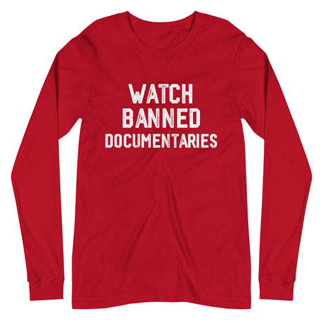 Watch Banned Documentaries Premium Long Sleeve Shirt - Libertarian Country
