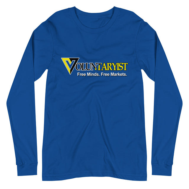 Voluntaryist Free Minds Free Markets Premium Long Sleeve Shirt