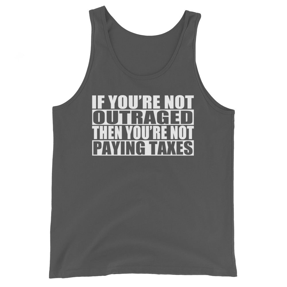 Taxes Outraged Premium Tank Top - Libertarian Country