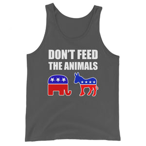 Don't Feed The Animals Premium Tank Top - Libertarian Country