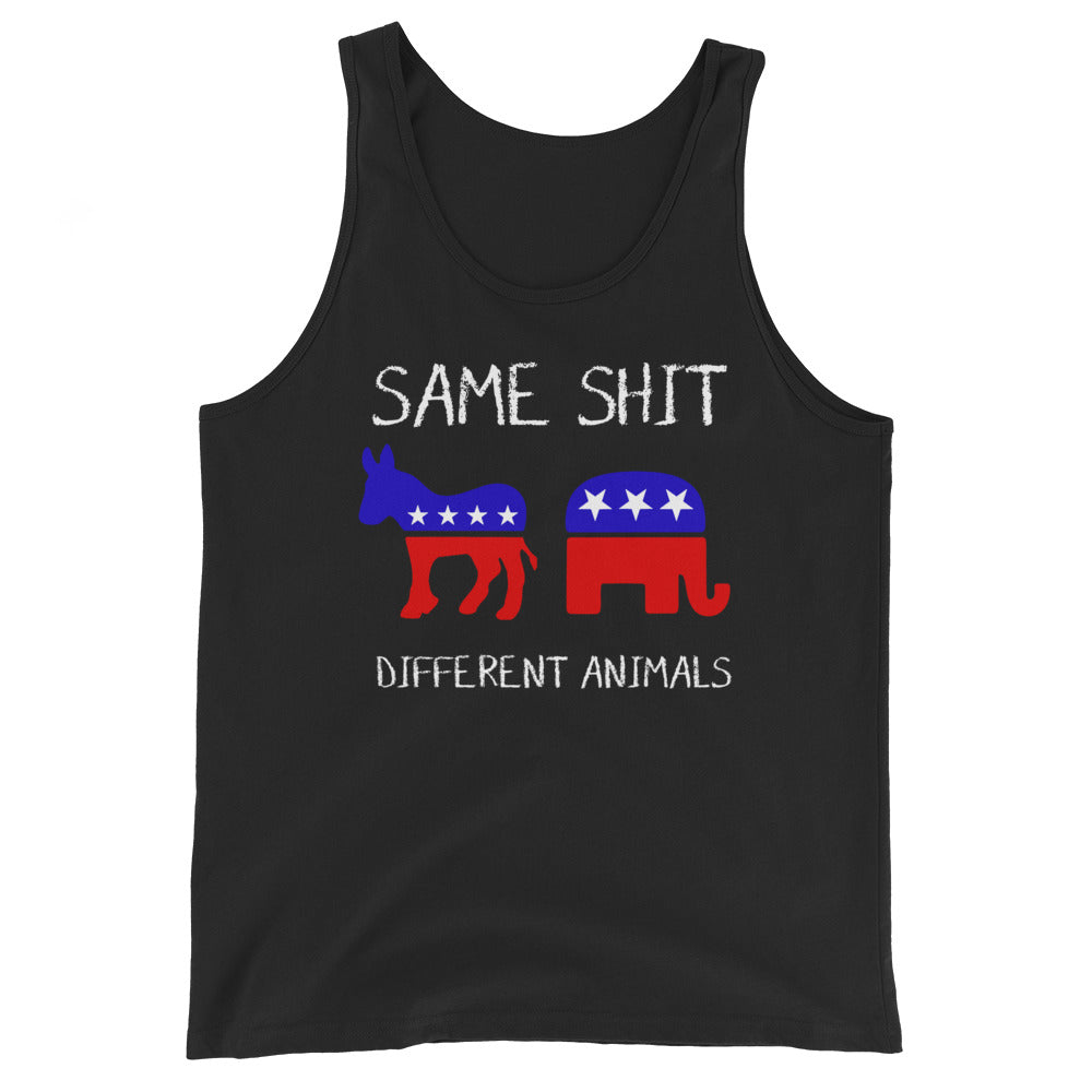 Same Shit Different Animals Premium Tank Top by Libertarian Country