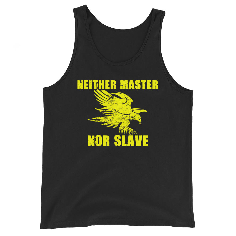 Neither Master Nor Slave Premium Tank Top by Libertarian Country