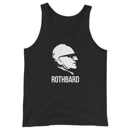 Rothbard Premium Tank Top by Libertarian Country