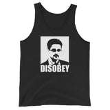 Edward Snowden Disobey Premium Tank Top by Libertarian Country