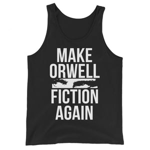 Make Orwell Fiction Again Premium Tank Top by Libertarian Country