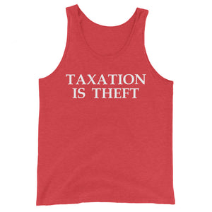 Taxation is Theft Premium Tank Top - Libertarian Country