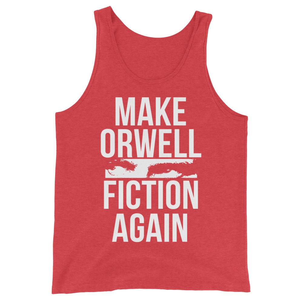 Make Orwell Fiction Again Premium Tank Top - Libertarian Country