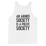 Armed Society Premium Tank Top - Libertarian Country