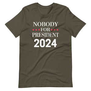 Nobody For President 2024 Shirt - Libertarian Country