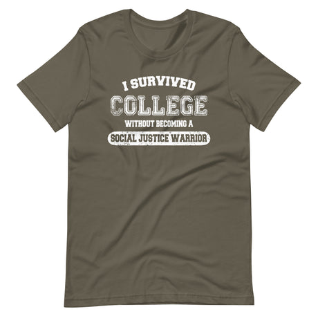 I Survived College Without Becoming a SJW Shirt - Libertarian Country