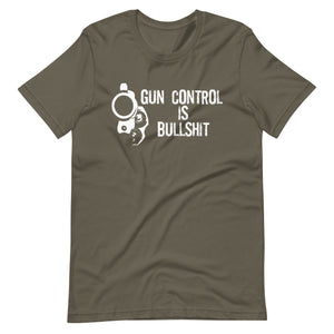 Gun Control is Bullshit Shirt - Libertarian Country