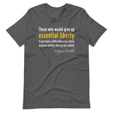 Ben Franklin Essential Liberty Shirt - Libertarian Country