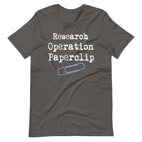 Research Operation Paperclip Shirt - Libertarian Country